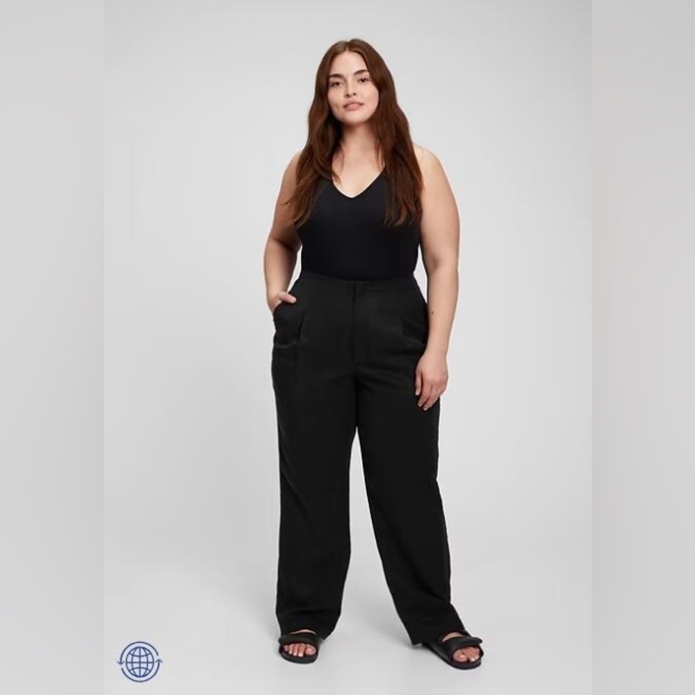 GAP High Rise SoftSuit Trousers, Size 14